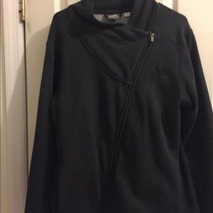 Puma asymmetrical zip up sweatshirt